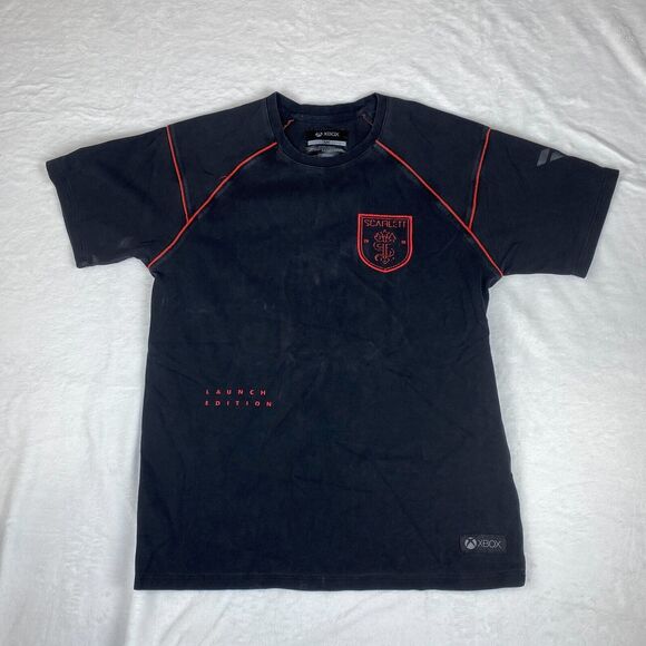 XBOX Tee Shirt Mens Large Black Scarlett Microsoft Launch Edition Meta Pullover - Picture 1 of 7